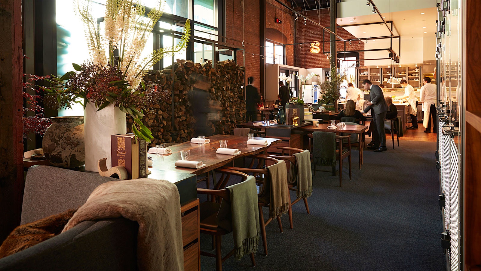 Tables at Saison